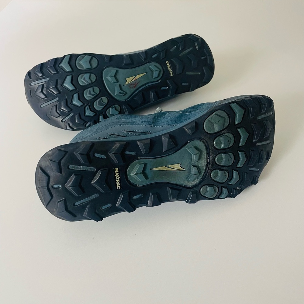 Altra Lone Peak Women's Trail Running Shoes Blue - Picture 3 of 4